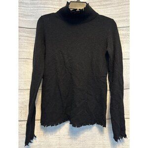 Women's Fate black distressed sweater Size S